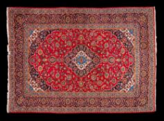 A Kashan carpet:,