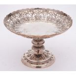 A Victorian silver comport, maker Sibray, Hall & Co, Sheffield,
