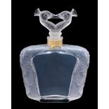 A Lalique Cristal scent bottle Deux Paons: from the Flacon Collection edition 2014,