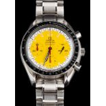 Omega, Speedmaster, Schumacher, an automatic chronograph wristwatch,