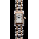 Longines, DolceVita, a bi-colour wristwatch,