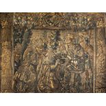 A Franco-Flemish verdure tapestry, first half 17th century,