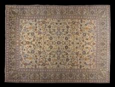 A Kashan carpet:,