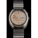 Seiko, Bell-Matic, an automatic stainless steel wristwatch,: no.