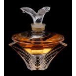 A Lalique Cristal scent bottle Cascade: from the Flacon Collection edition 2010,