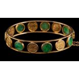 A jadeite bangle,