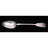 An Edward VII silver Fiddle pattern basting spoon, maker Cooper Brothers & Sons Ltd, Sheffield,