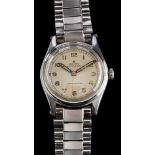 Rolex, Oyster Perpetual, a wristwatch,: the dial with luminous numerals and hands,