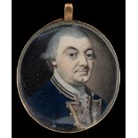 Circle of Philip Jean [1755-1802]- A miniature portrait of a naval officer,