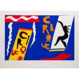 Three exhibition poster prints,:- after Henry Matisse, Ben Nicholson and Victor Vasarely,