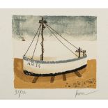 * Mary Fedden [1915-2002]- Aldeburgh Fishing Boats,