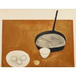 * William Scott [1913-1989]- Still life with Frying Pan and Eggs,