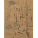 * John Northcote Nash [1893-1977]- Selborne Hanger,:- woodland glade, pencil and wash drawing, 29.