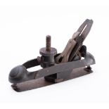 A Stanley Victor No. 20 1/2 compass/circular plane, black finish frame.