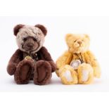 Two Charlie Bears designed by Isabelle Lee,