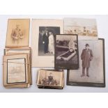 A collection of late 19th/early 20th century Carte de Visite: portrait and landscape subjects