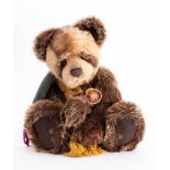 A Charlie Bears 'Ade' CB094064 plush jointed bear.