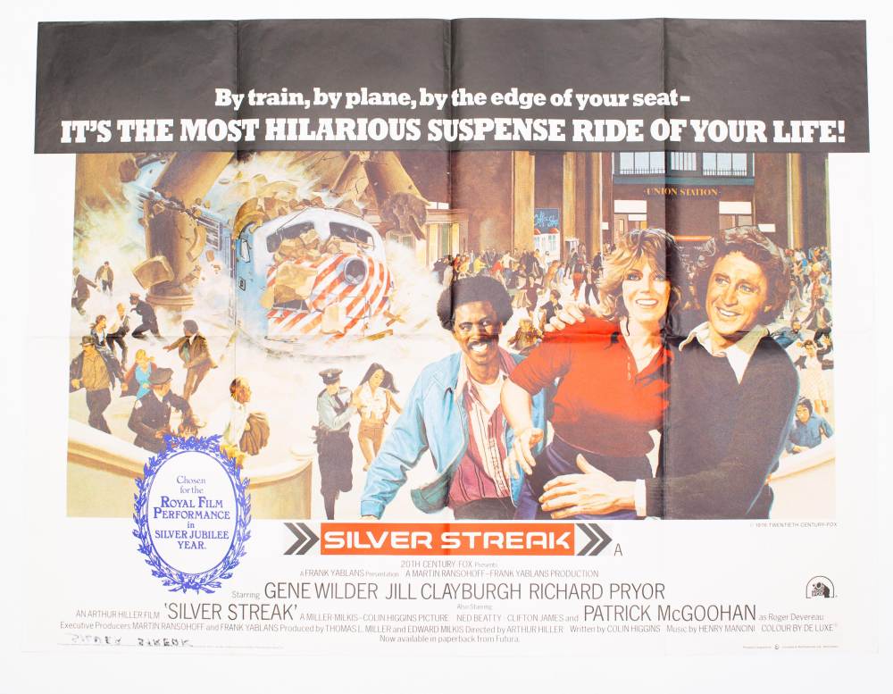 A group of ten various Quad film posters: including 'Silver Streak', 'Swalk', 'Sitting Target', - Image 2 of 10