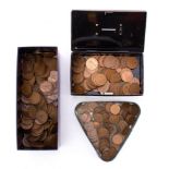 A collection of coins including British & World coins: