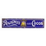 An enamel sign for Rowntree's Elect Coca by Chrono,