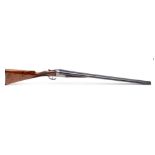 Arthur Allan (Glasgow) A 12 Bore s/s boxlock non-ejector shotgun: 30 x 2 1/2 inch barrels,