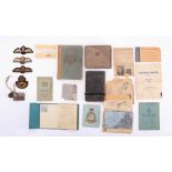 The WWII POW diary and related ephemera of Flying Officer Thomas William Warwick RAF,