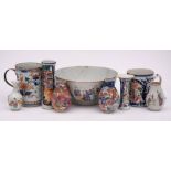 A mixed lot of Chinese famille rose export porcelain,