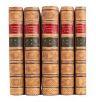 TENNYSON, Alfred - The Poetical Works : 5 volume set, frontispiece inc.