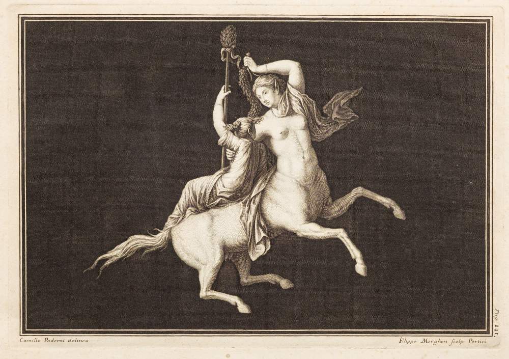 PADERNI, Camillo - Erotic/Fabulous Beasts : 6 prints on copper plates, with one other, - Image 2 of 7