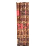 WRIGHT, G.N. China, in a series of views : 4 vols, half calf worn on spines, 4 eng. frontis, 4 eng.