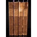 EDGEWORTH, Maria - Harry and Lucy concluded; being the last part of Early Lessons : 4 vols, org.