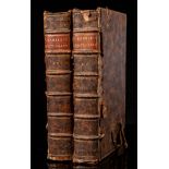 CHAMBERS, E - Cyclopaedia : or, an Universal Dictionary of Arts and Sciences : 2 volume set, plates.