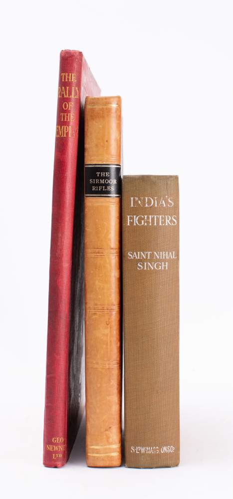 SINGH, Saint Nihal -India's Fighters : Their Mettle, History and services to Britain 20 plates,