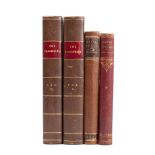 THACKERAY, W. M - The Virginians : 2 vols, half calf, illust, 8vo, Bradbury & Evans, 1858.