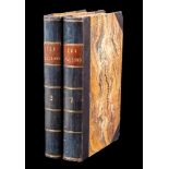 LEVER, Charles - The Daltons or three roads in life : 2 vols, half calf, illust.