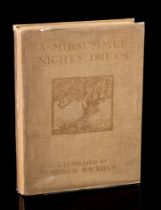 RACKHAM, Arthur : (illustrator) A Midsummer Night's Dream, 40 tipped -in and mounted colour plates,