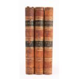 ELIOT, George - Romola : 3 vols, half calf rubbed and a little worn on spines, 8vo, Smith,