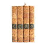 LEE, Harriet - Canterbury Tales : 4 vols, full tree calf lacking some labels two hinges cracking,
