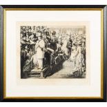 FRITH, W. P - " The Road to Ruin Ascot:." large etched plate by L.