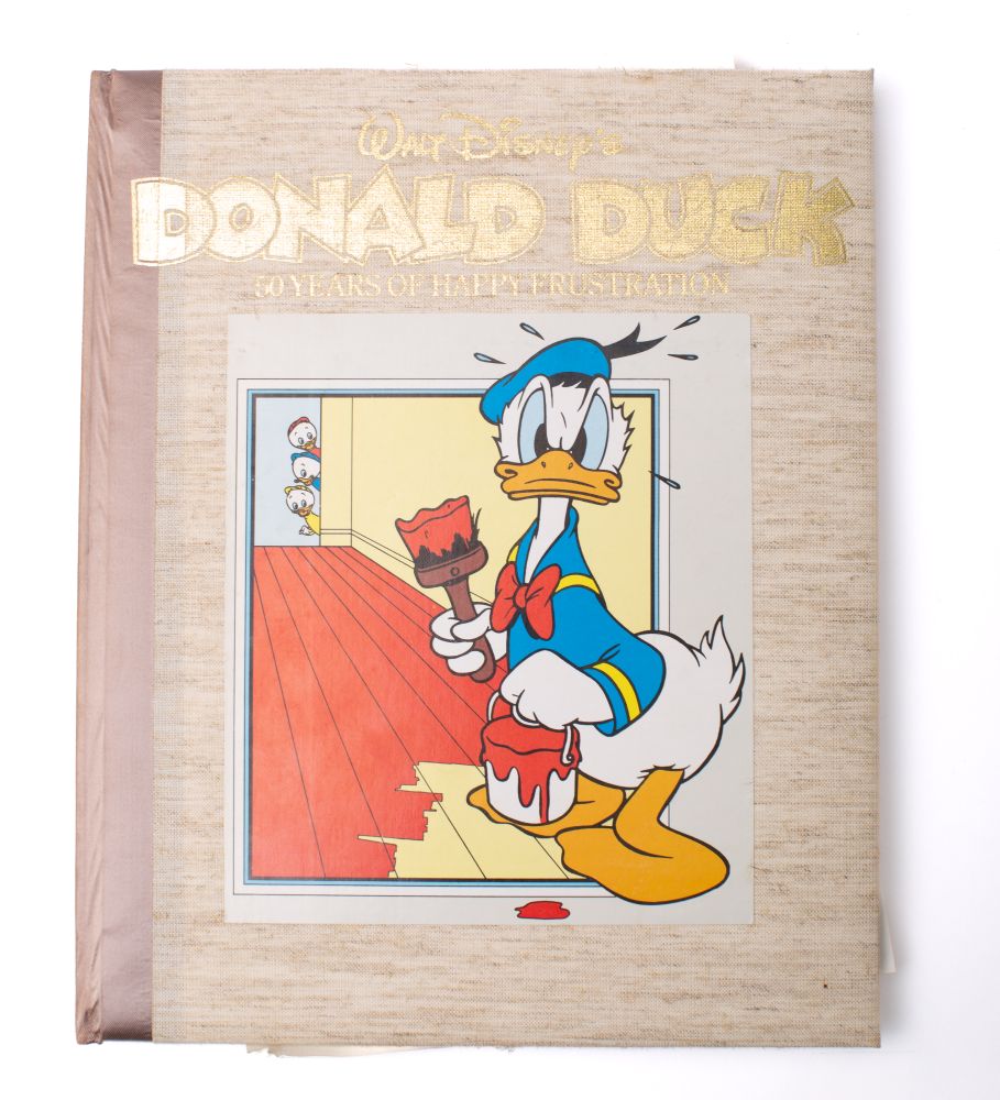 WALT DISNEY'S Donald Duck 50 Years of Happy Frustration : illustrated throughout, 4to, org. - Image 2 of 3