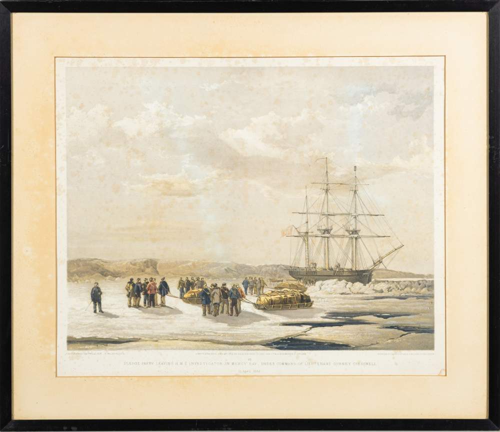 CRESSWELL, Lieut. S. - A Series of Eight Sketches in Colour .... of the voyage of H. M. S. - Image 6 of 7