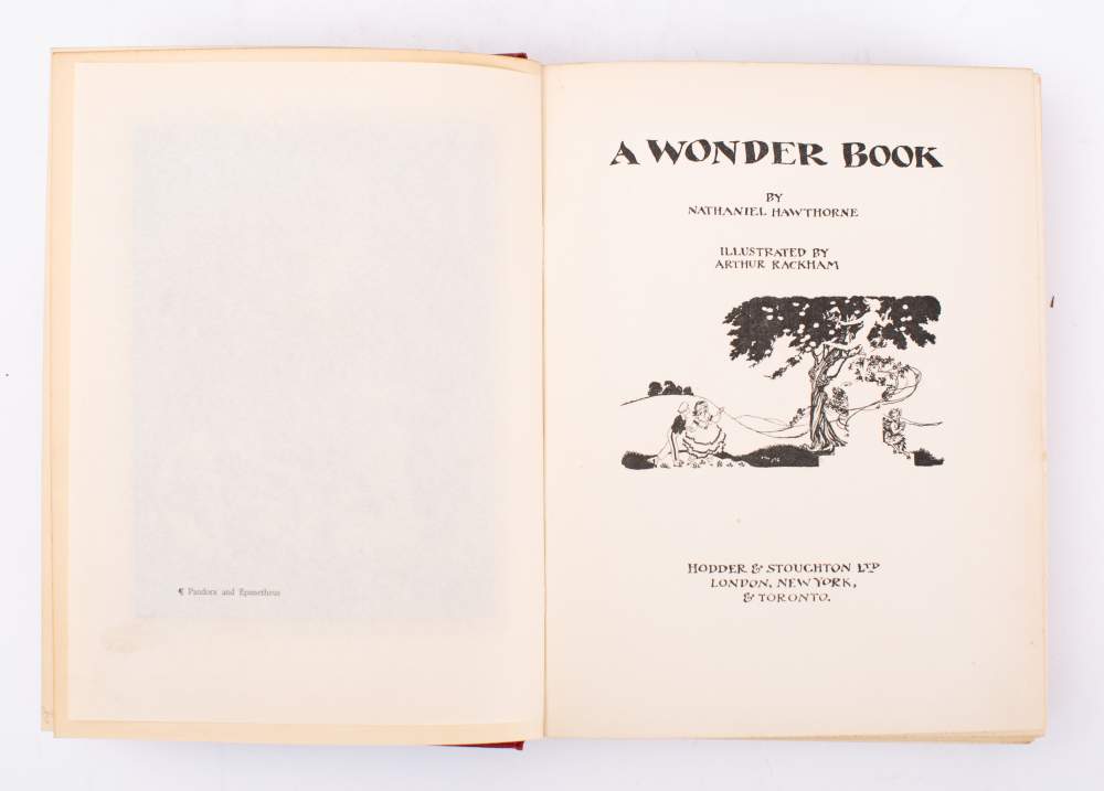 RACKHAM, Arthur : (illustrator) A Wonder Book. - Image 2 of 2