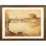 FRATELLI D'ALESSANDRI [19th Century] - The Vatican & Castel Sant'Angelo:, albumen print, 40 x 53cm,