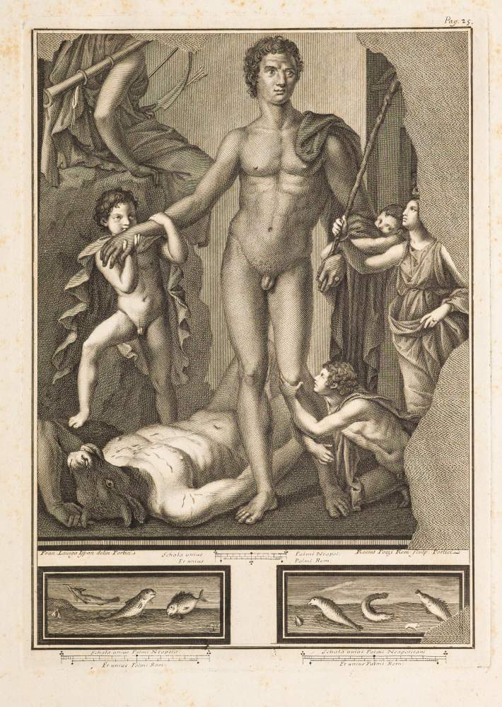 PADERNI, Camillo - Erotic/Fabulous Beasts : 6 prints on copper plates, with one other, - Image 7 of 7