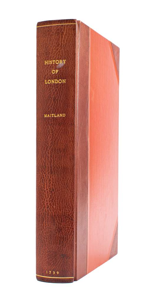 MAITLAND, William - The History of London, from its Foundation by the Romans, - Image 5 of 5