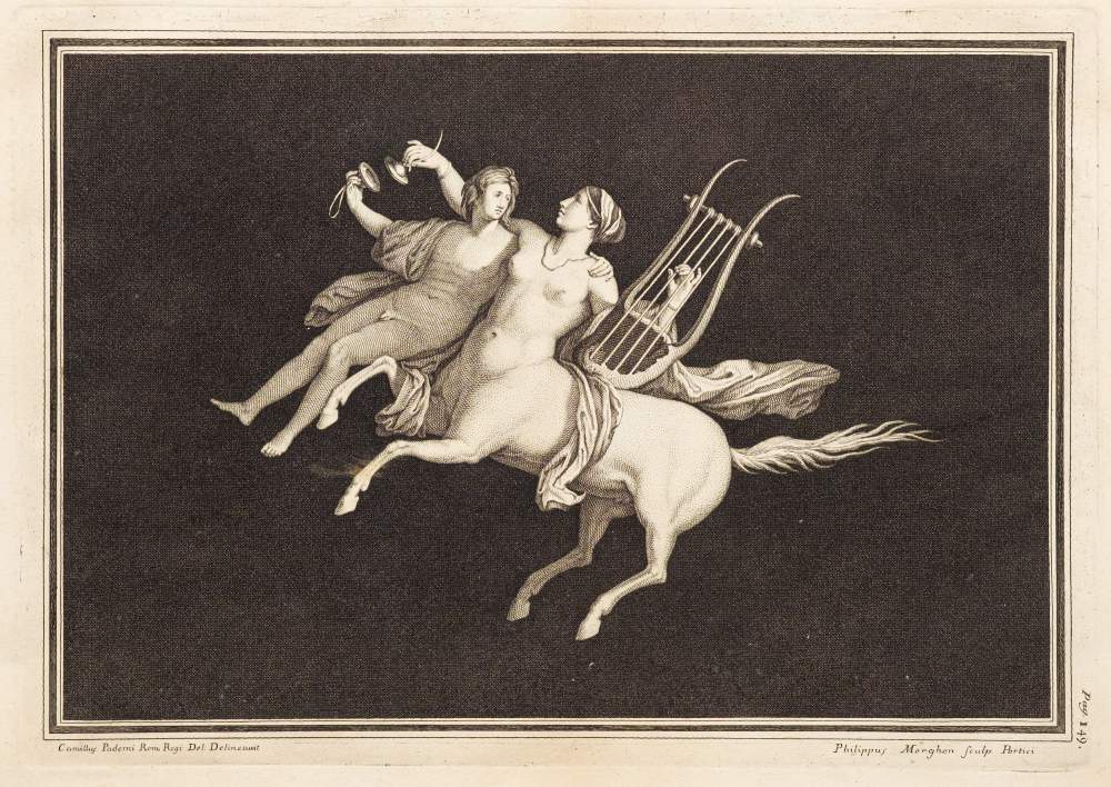 PADERNI, Camillo - Erotic/Fabulous Beasts : 6 prints on copper plates, with one other, - Image 3 of 7