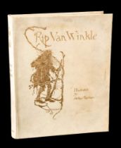 RACKHAM, Arthur : (Illustrator) Rip Van Winkle, 50 colour plates, org.