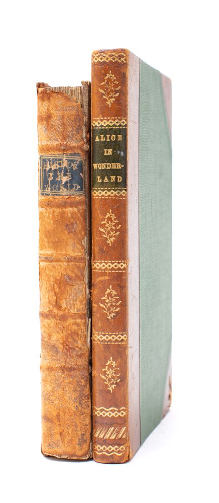 CARROLL, Lewis - Alice's Adventures in Wonderland : illust, rebound half calf, 8vo, 1900.
