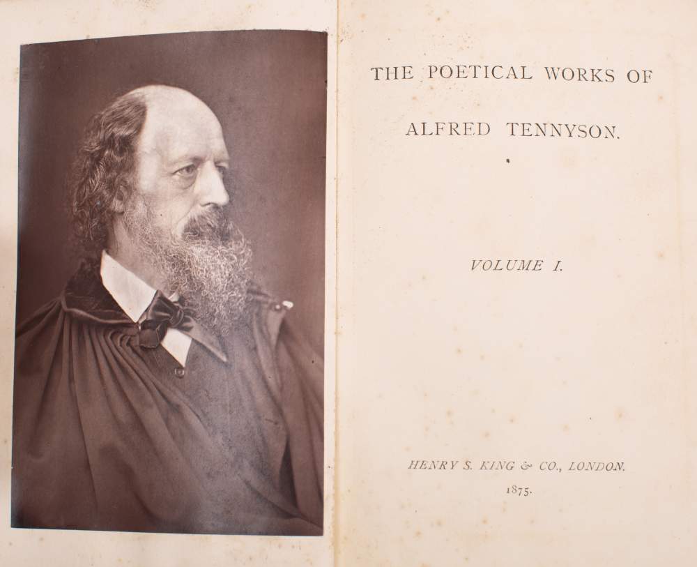 TENNYSON, Alfred - The Poetical Works : 5 volume set, frontispiece inc. - Image 2 of 2