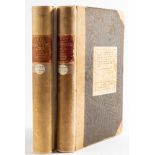 Two early 20th century midshipman's journals for HMS Queen Elizabeth and HMS Active,